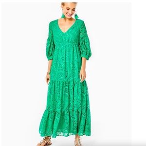 Lilly Pulitzer Breanne Eyelet Maxi Dress